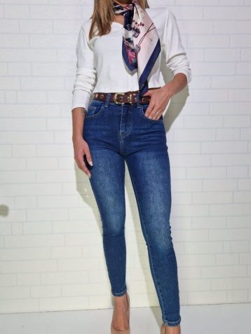 Pantalón Denim Pitillo Style