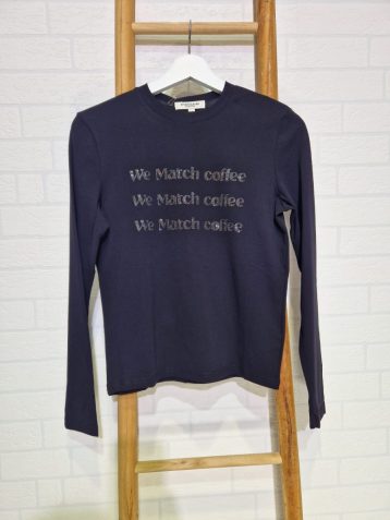 Camiseta Básica Coffe Negra